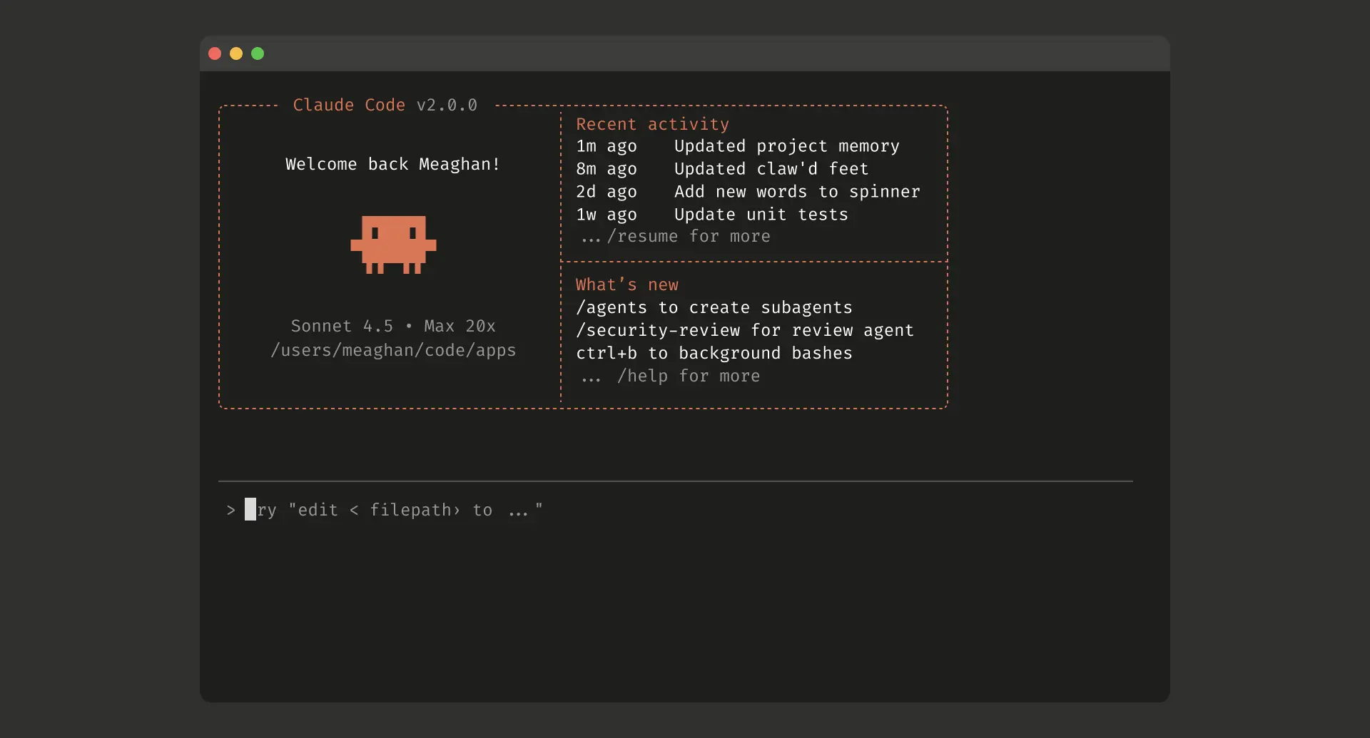 Claude Code screenshot 1: Login page