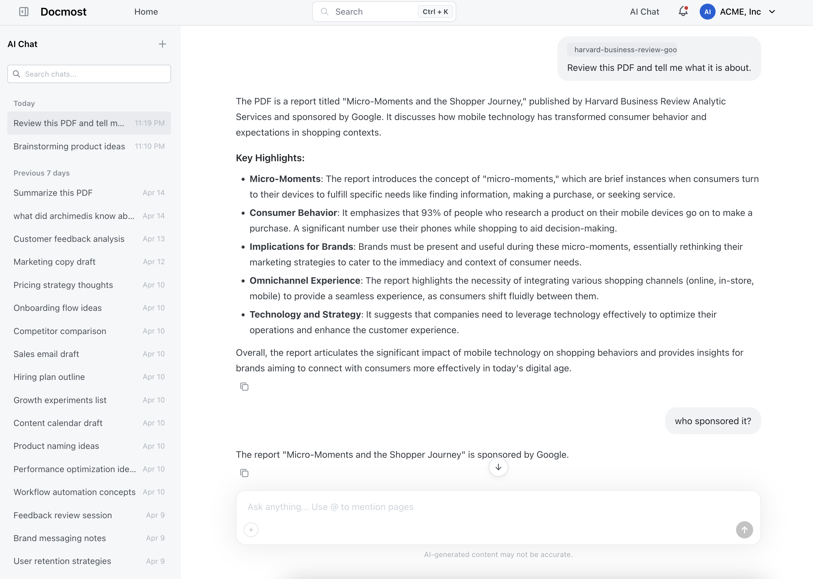 Docmost screenshot 2