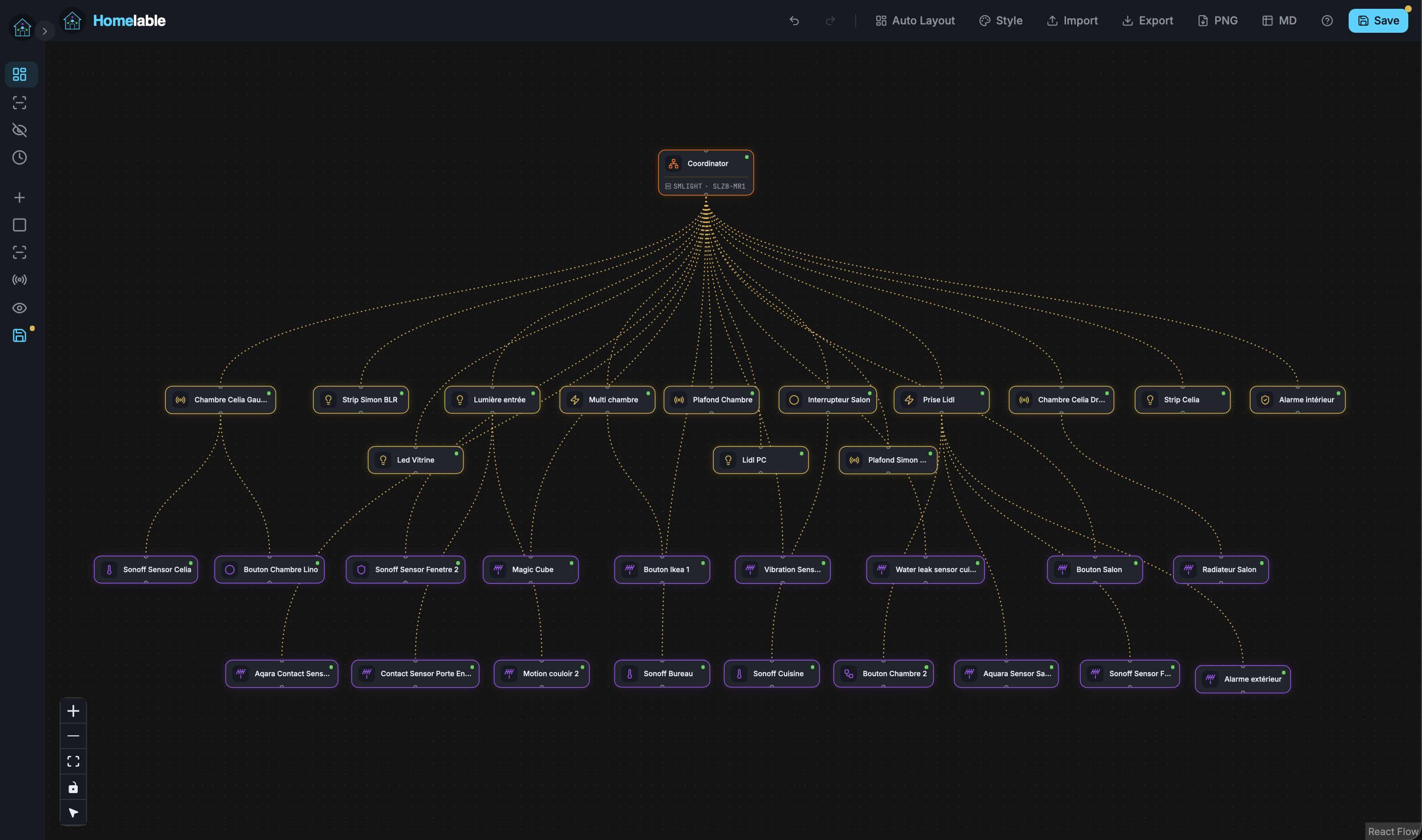 Homelable screenshot 2