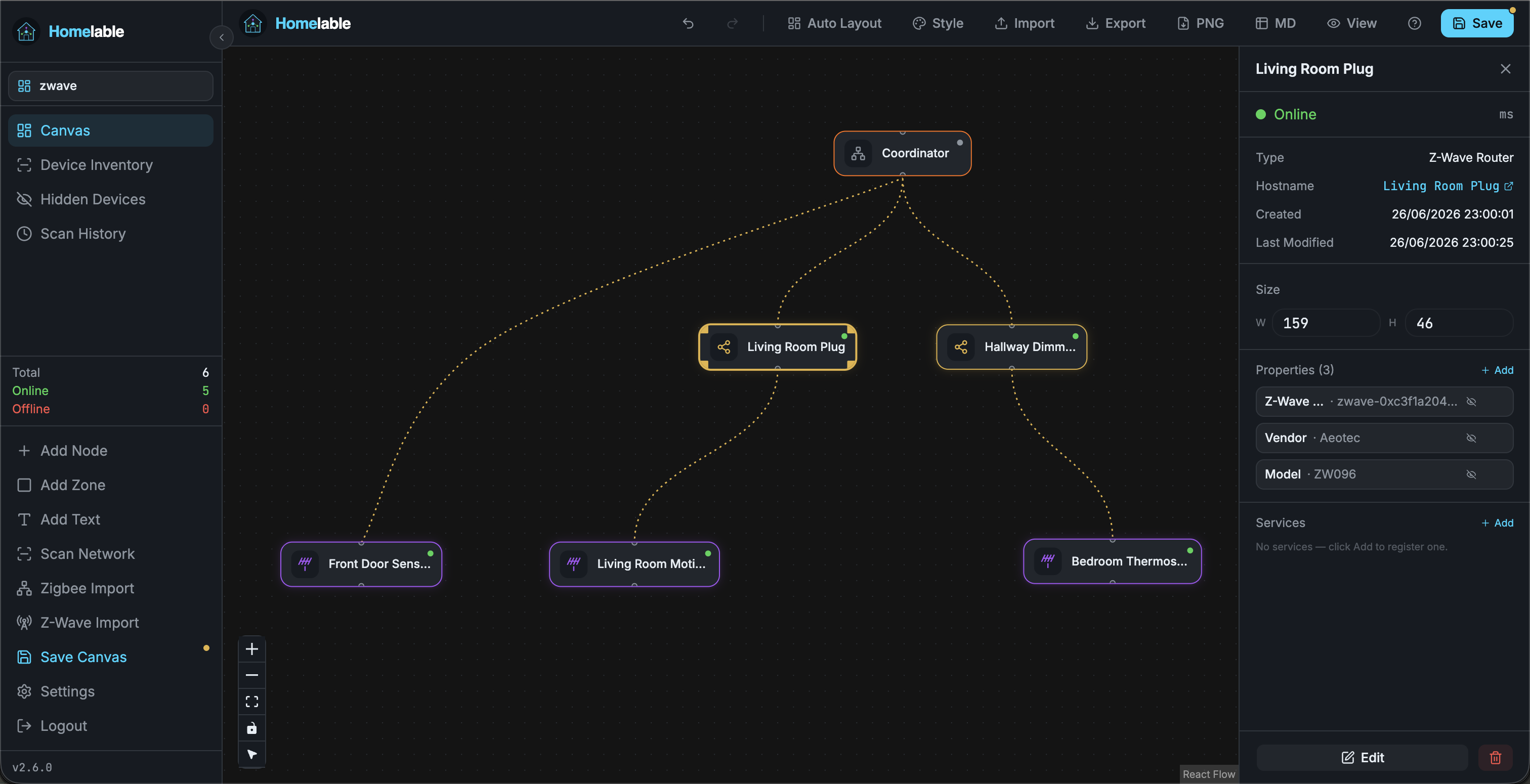 Homelable screenshot 3