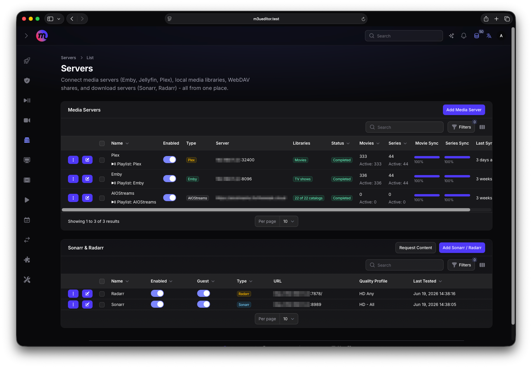 M3U Editor screenshot 5