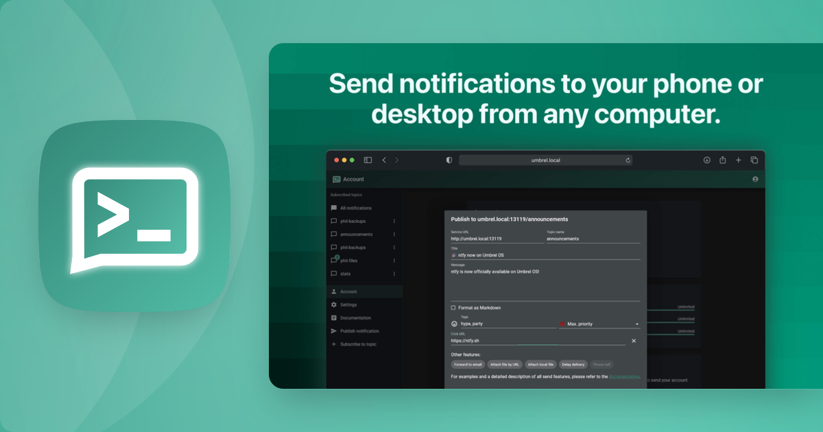ntfy screenshot 1