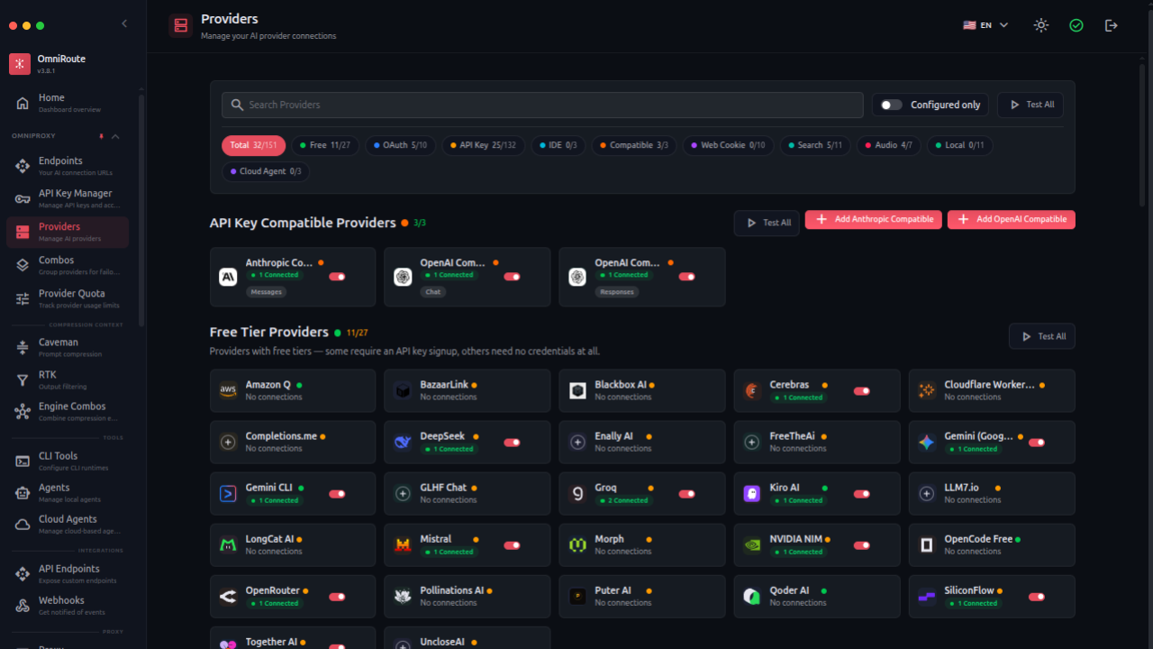 OmniRoute screenshot 4