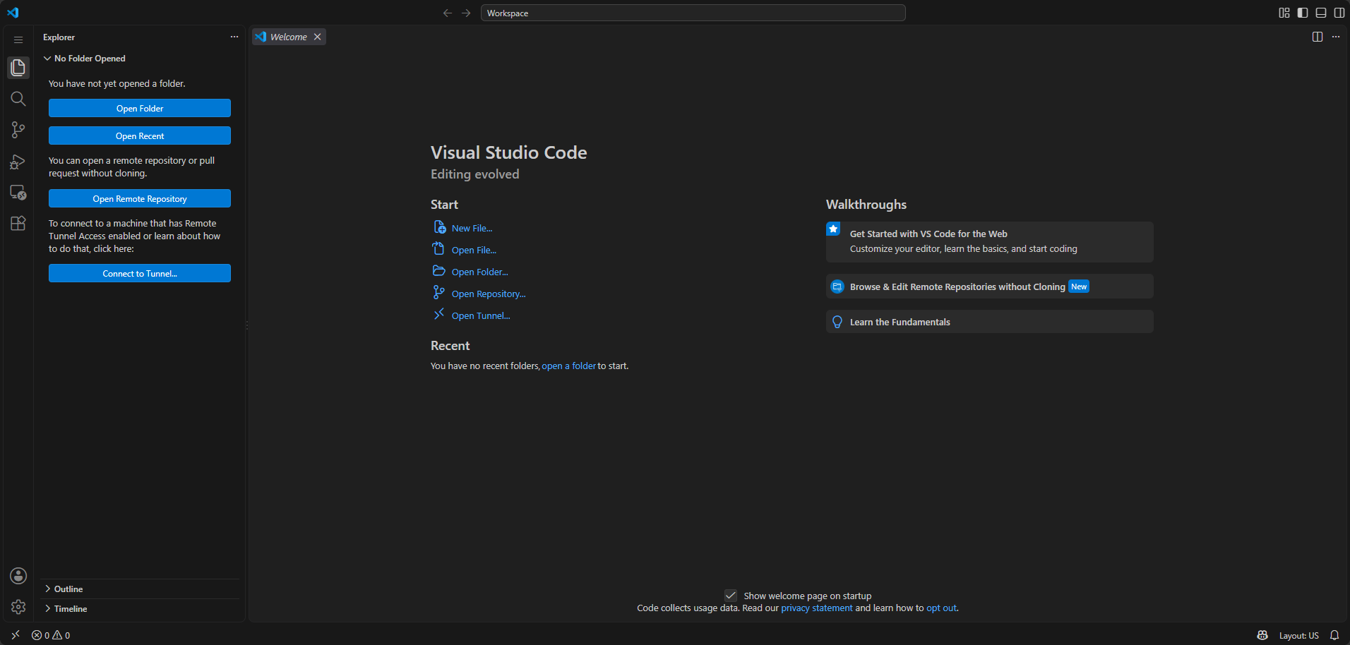 VS Code screenshot 1